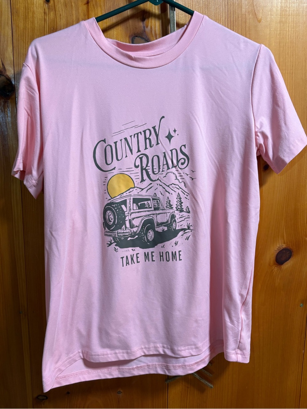 Country Roads 'Take Me Home' Graphic Tee - Pink